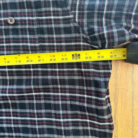 Wrangler Premium Quality Vintage Long Sleeve Flannel Western Plaid Shirt Sz 2XL - Picture 9 of 11